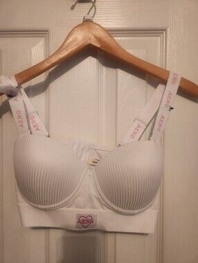 Aeropostale Bra Size 36C White NWOT